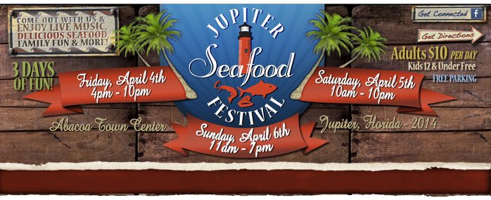 Jupiter Seafood Festival Set for April 4-6 - Jupiter Florida Fans